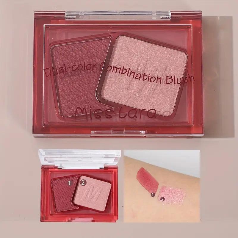 Miss Lara Two Tone Blush Palette Miss Lara