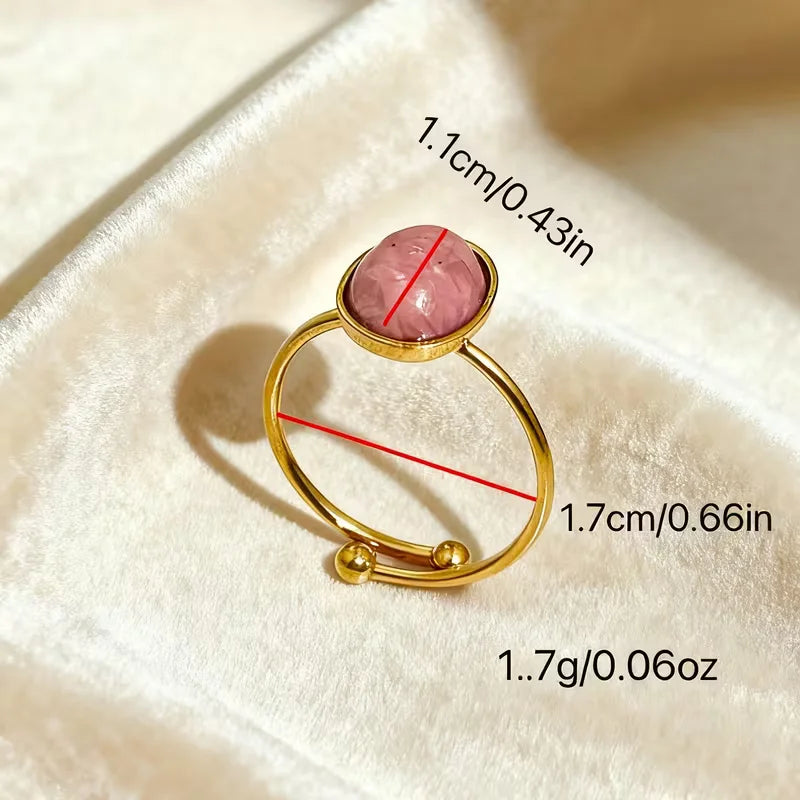 Cat eye Adjustable ring Cosmia