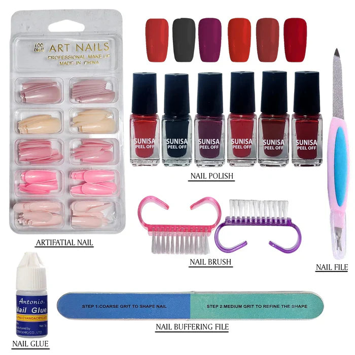 Pack Of 06 Nails Deal Cosmia.pk
