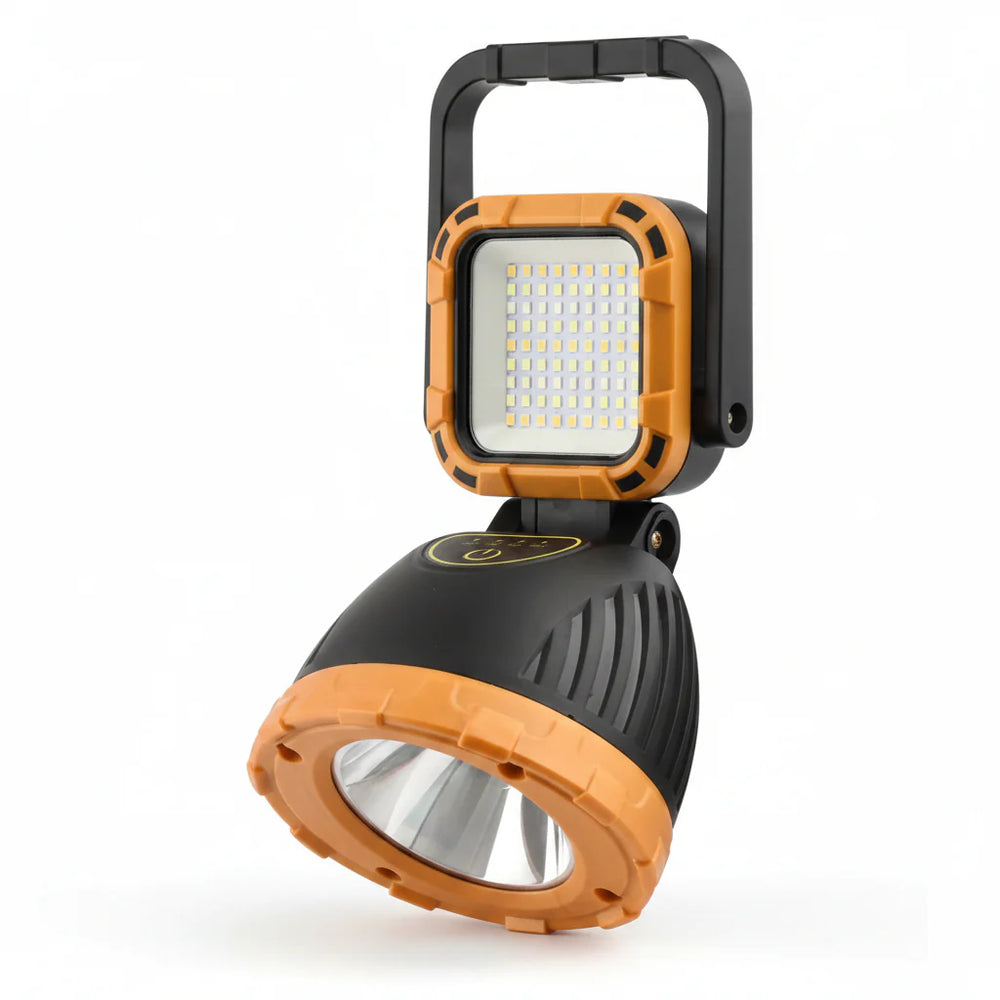 Source Light Multifunctional 4-in-1 Solar Flashlight USB Rechargeable Cosmia.pk