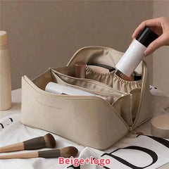 Large Capacity Cosmetic Bag Portable Makeup Pouch Cosmia