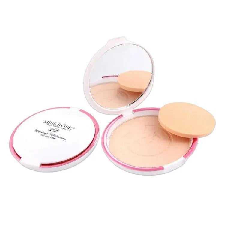 Miss Rose 3D Contour Moisture Whitening Two-way Pressed Powder Miss Rose