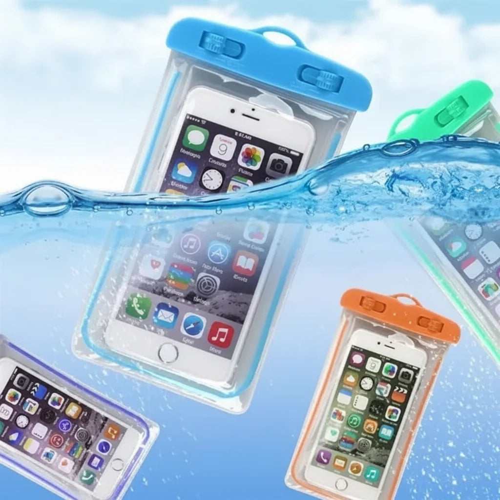 Universal Water Proof Pouch For Mobile Phone - Each Cosmia.pk