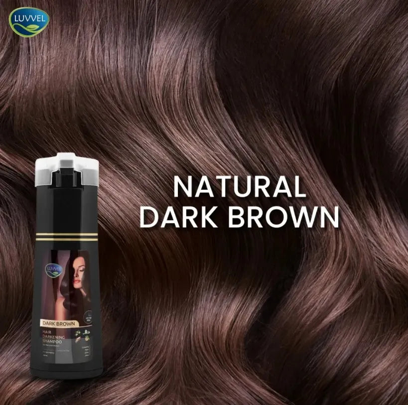 LUVVEL Hair Color Shampoo Bottle with Olive Oil – 200ml luvvel