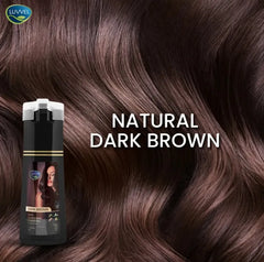 LUVVEL Hair Color Shampoo Bottle with Olive Oil – 200ml luvvel