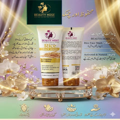 Beauty Host Rice Face Wash - 100ml Beauty Host
