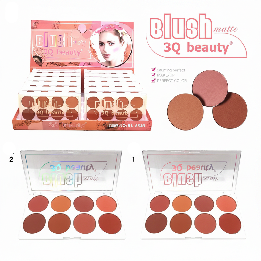 3Q Matte Blush Nude Shades – Soft Matte Nude Blush Miss Lara