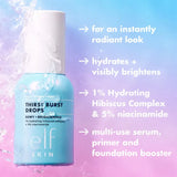 e.l.f. Skin Holy Hydration Thirst Burst Drops Dewy + Brightening - 30ml