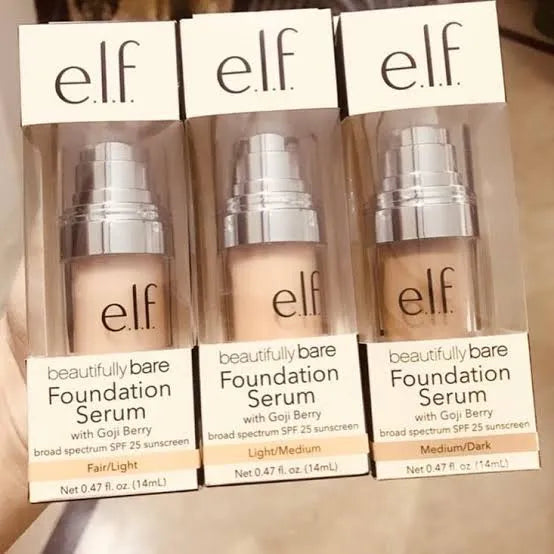 E.L.F. Cosmetics, Beautifully Bare Foundation Serum 14ml e.l.f.