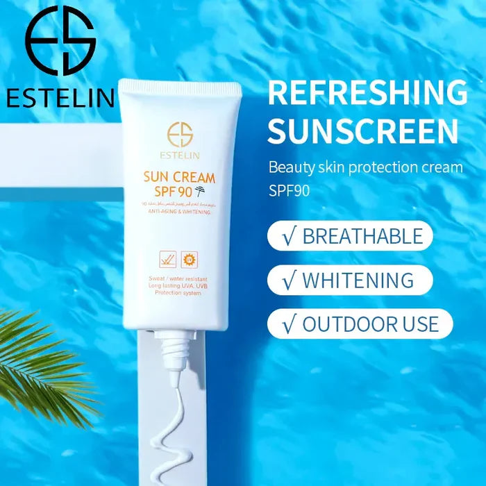 ESTELIN Anti-Age & Whitening Sun Cream SPF 90 - 60g Estelin