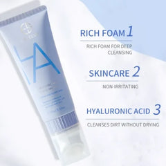 Estelin Brightening Lightening Facial Cleanser Hyaluronic Acid Hydrating Face Wash – 100g Estelin
