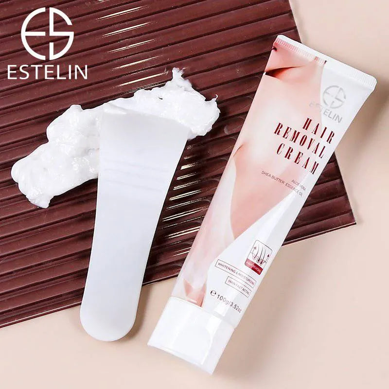 ESTELIN Aloe Vera Shea Butter Essence Oil Hair Removal Cream - 100g Estelin