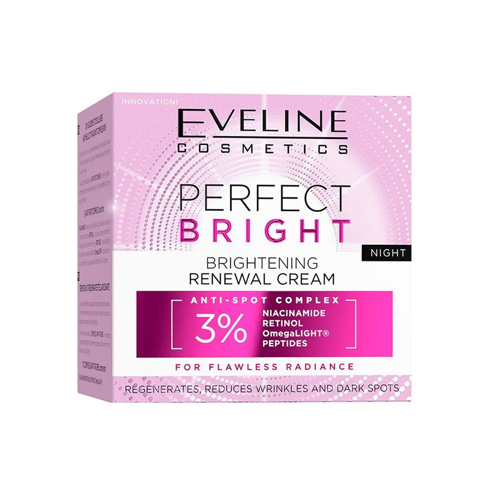 Eveline Cosmetics Perfect Bright Brightening Renewal Night Cream Eveline