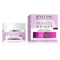 Eveline Cosmetics Perfect Bright Brightening Renewal Night Cream Eveline
