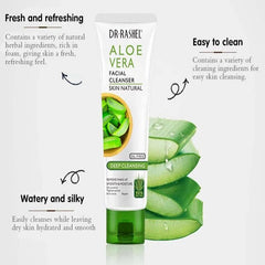 Dr Rashel Aloe Vera Facial Cleanser Skin Natural Deep Cleansing - 100g DR.Rashel