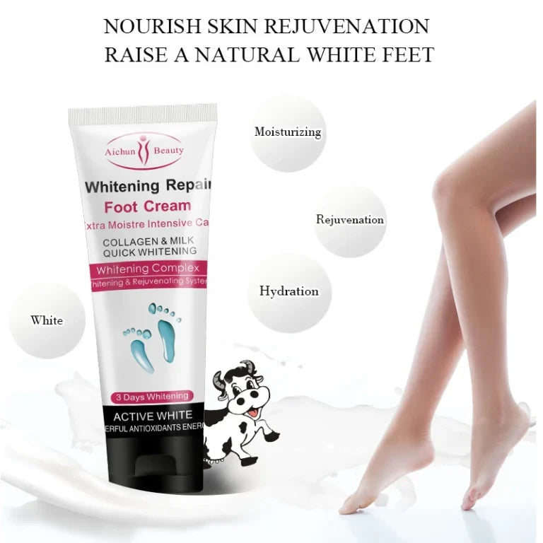 Aichun Beauty Repair Whitening Foot Cream - 100g Aichun Beauty
