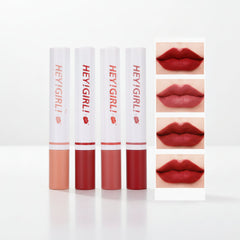 Heng Fang Hey Girl Velvet Matte Lipsticks - Pack Of 4 Heng Fang