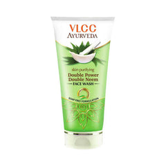 VLCC Ayurveda Skin Purifying Double Power Double Neem Face Wash - 150ml VLCC