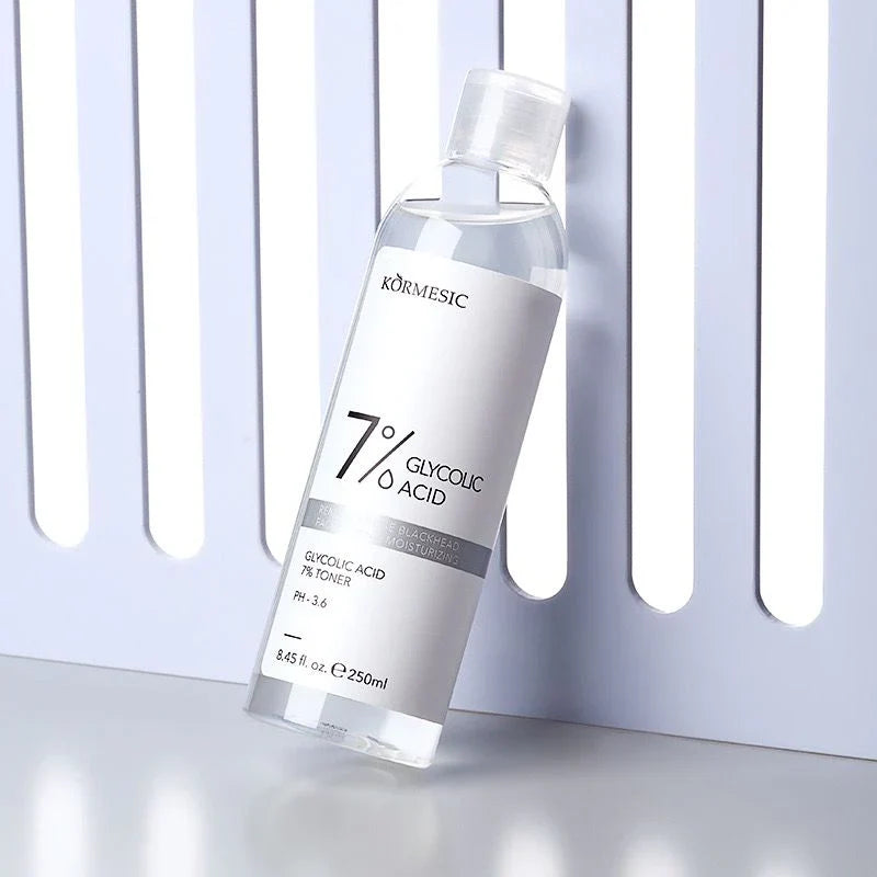 KORMESIC 7% Glycolic Acid Blackhead Remover Face Firming Moisturizing Toner - 250ml KORMESIC