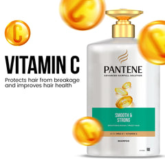 Pantene Smooth & Strong Shampoo 1000ml Pantene