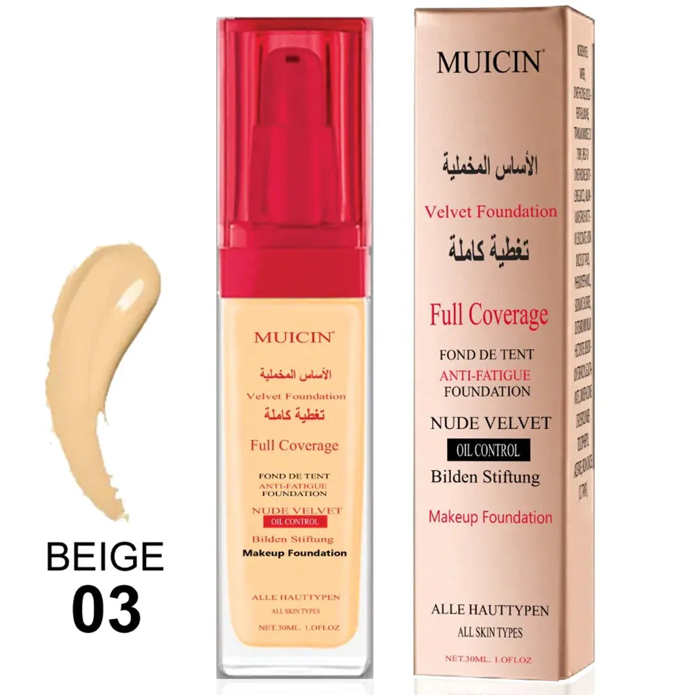 MUICIN Nude Velvet Full Coverage Foundation Muicin
