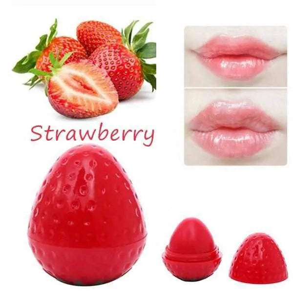 Meliya Beauty Strawberry Lip Balm – Fruity Hydration meliya beauty
