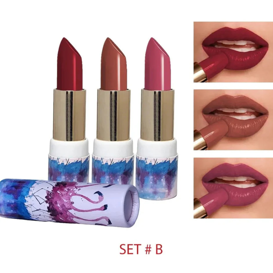 Kevin & Coco Matte Lipstick Set ( 3 Pcs ) Kevin & Coco