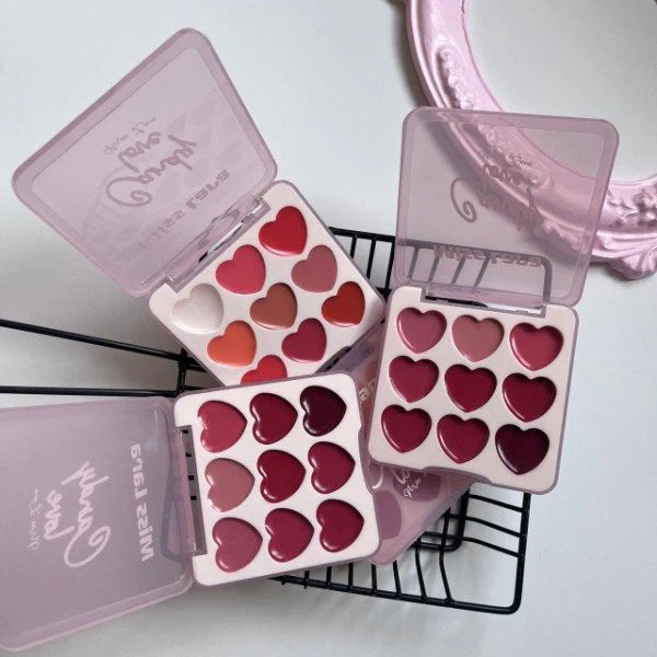 Miss Lara Heart Candy Solid lipstick Ultimate candy love Lip Palette Miss Lara