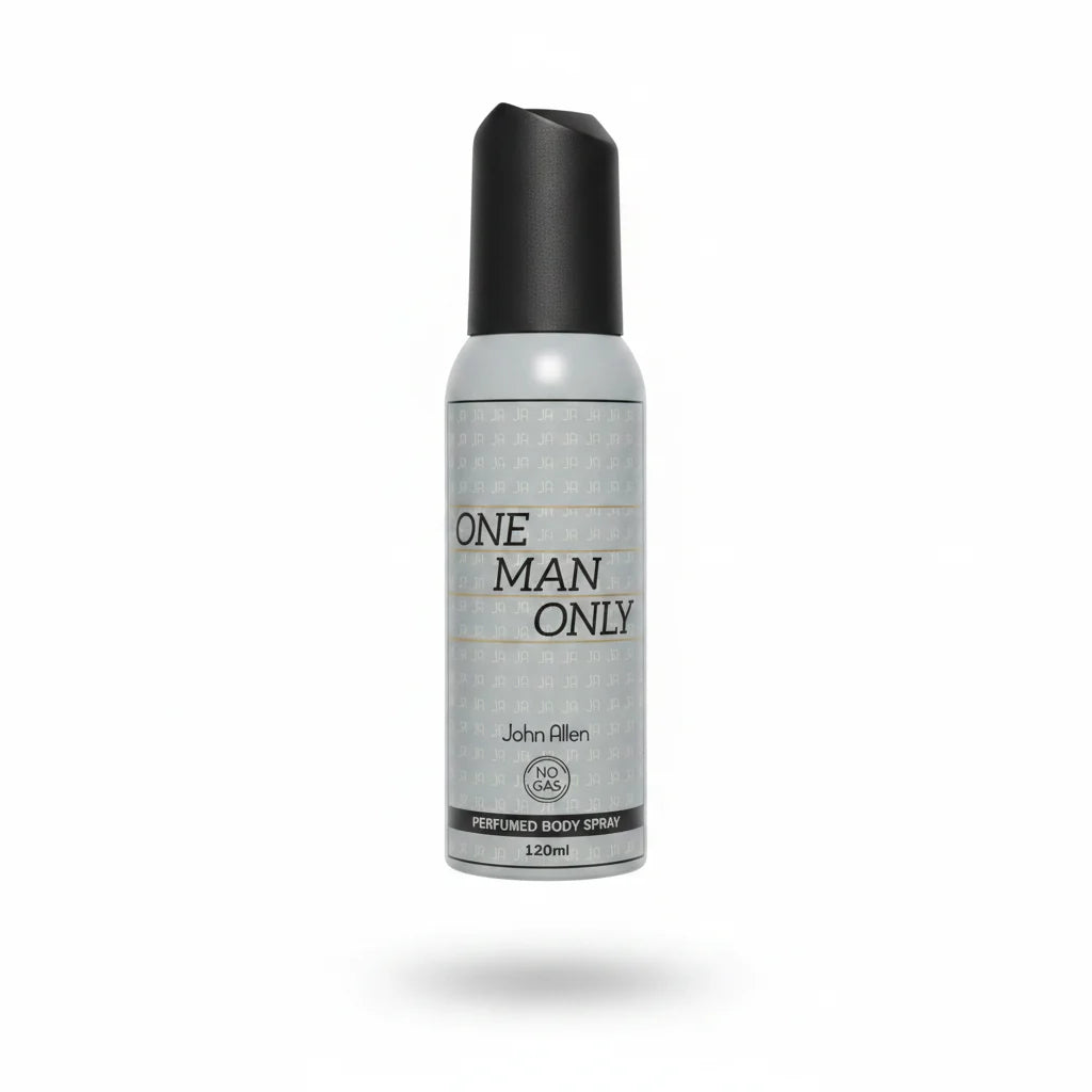 John Allen One Man Only Perfumed Body Spray – 120ml John Allen