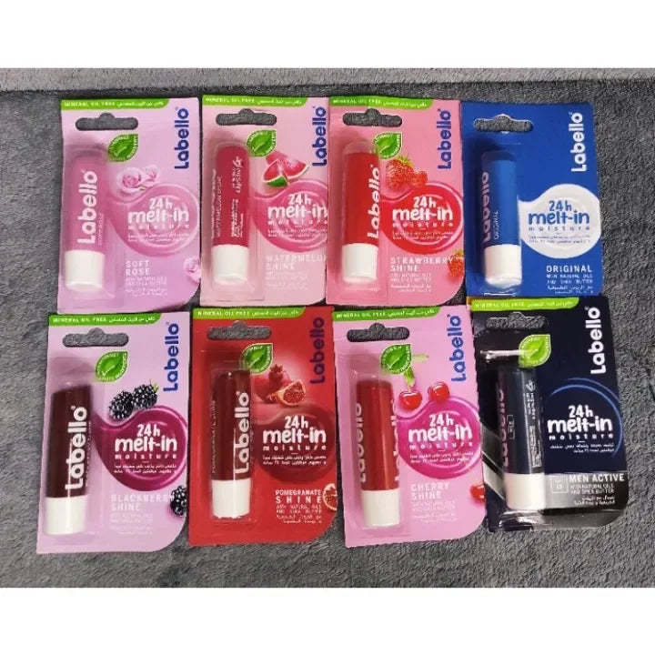 Labello 24h Melt‑In Moisture Lip Balm – 1 pcs - 4.8 g Labello