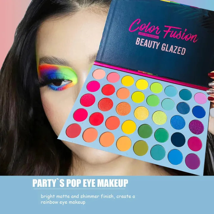 Beauty Glazed Color Fusion Eyeshadow Palette (40 Colors) Beauty Glazed
