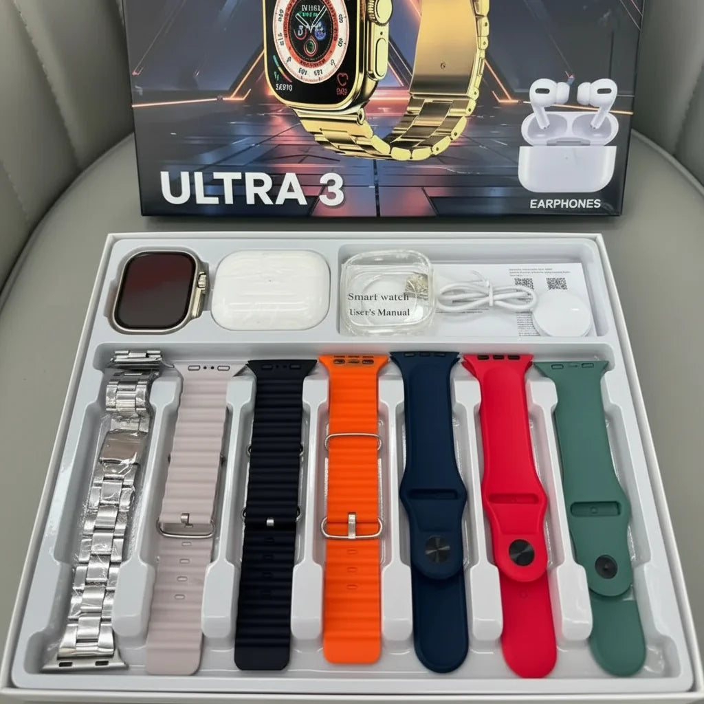 Maixinn Max 1150 Smart Watch 10 in 1 + Free Earbuds Maixinn