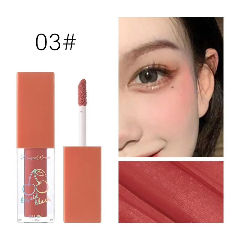 Dragon Ranee Fruit Juice Natural Shiny Liquid Blushes (4 pcs) Dragon Ranee
