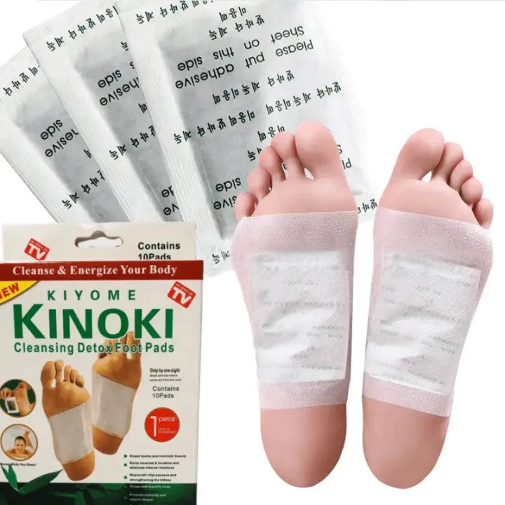 Kinoki Detox Foot Patches Pads for Men & Women - 10Pcs Kinoki