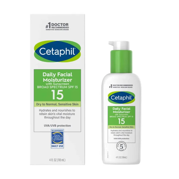 Cetaphil Daily Facial Moisturizer with SPF 15 118ml Cetaphil