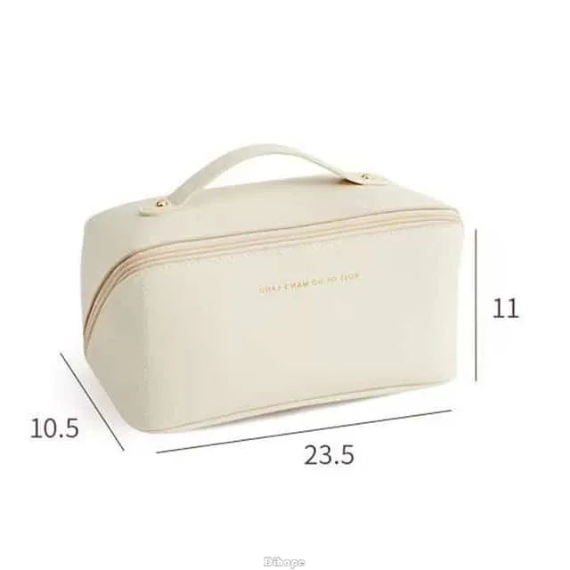 Large Capacity Cosmetic Bag Portable Makeup Pouch Cosmia