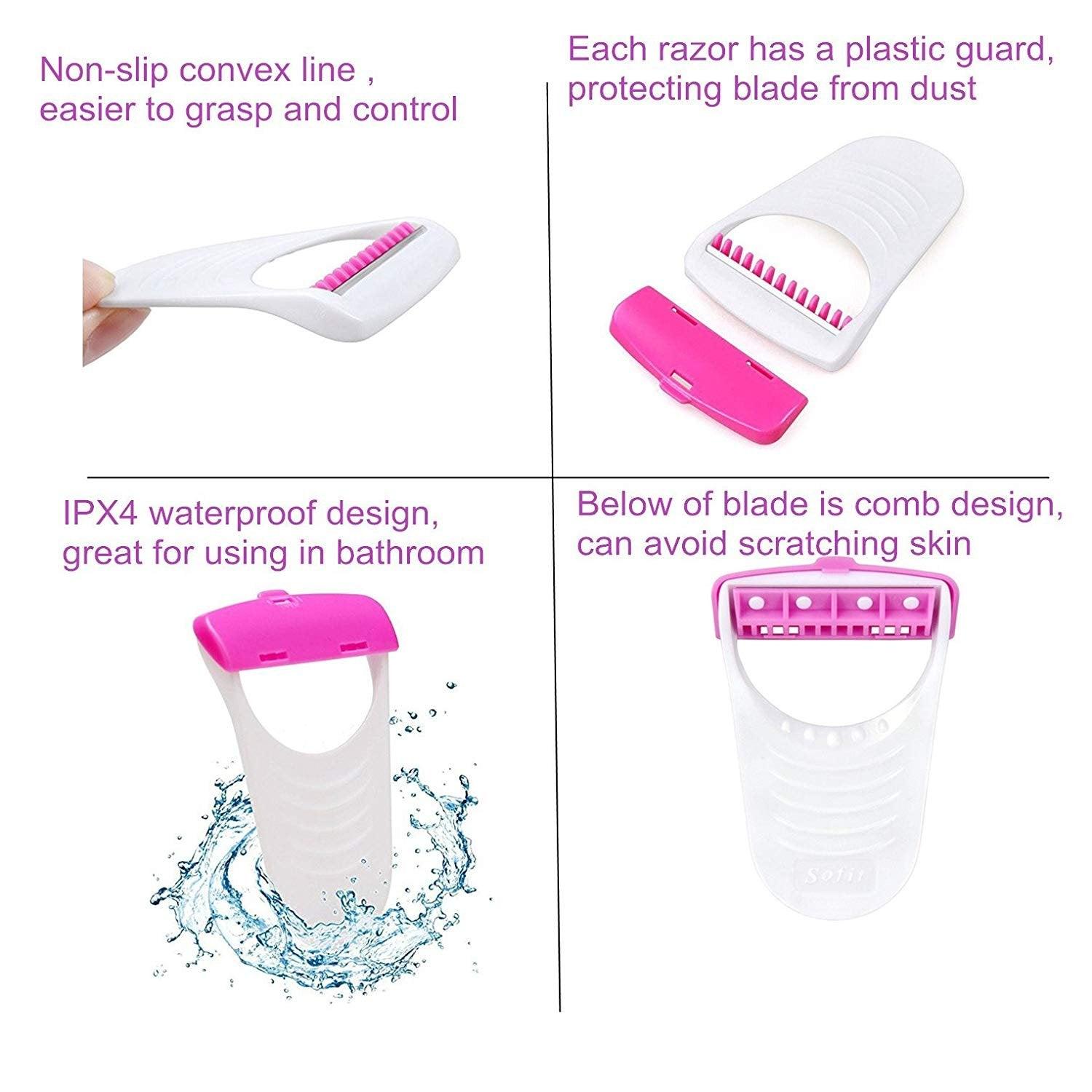 Ladies Safety Razor Set – 6 Pcs Max