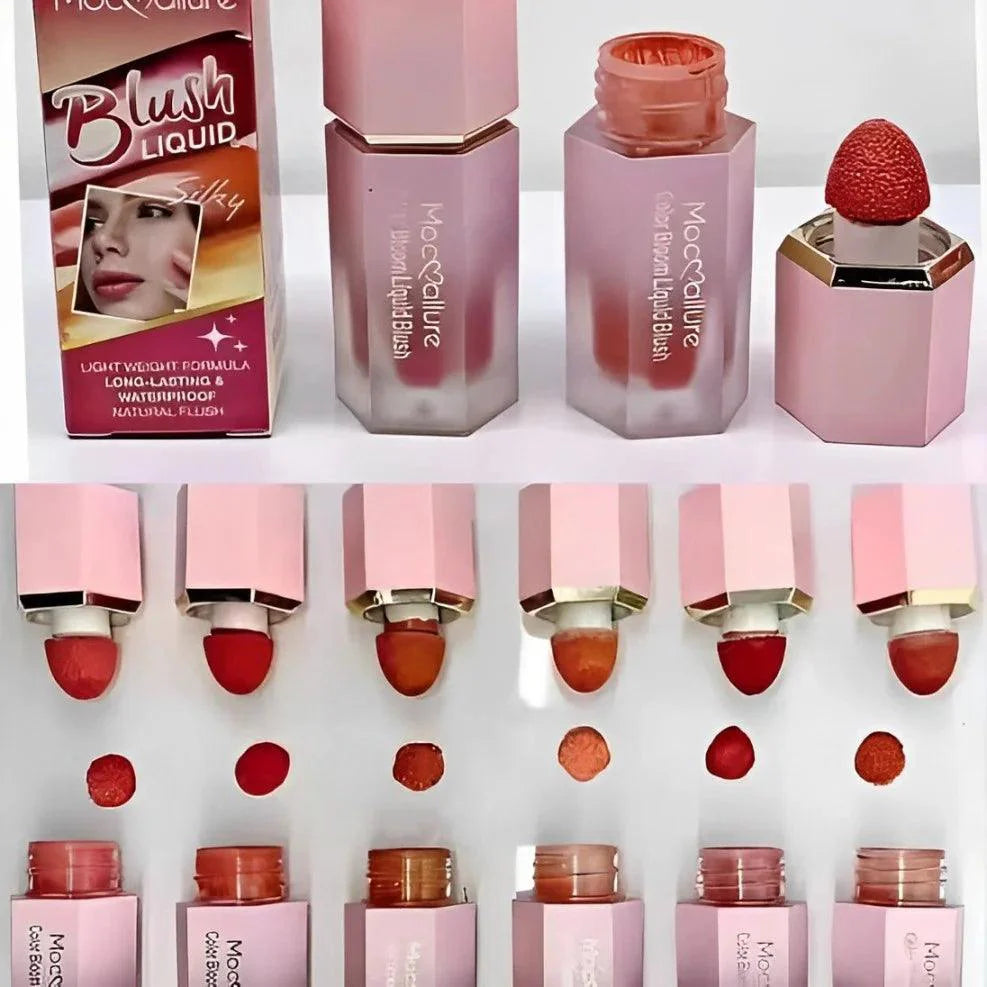 6 Pcs Mocallure Liquid Blush-On Set Mocallure