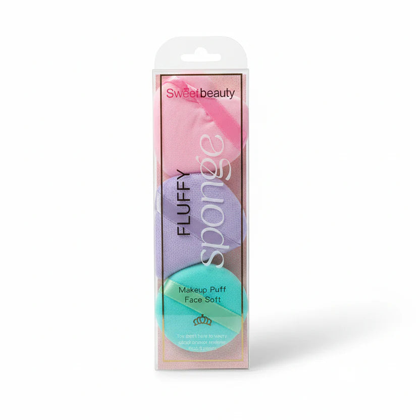 Sweetbeauty Fluffy Sponge Powder Puff — Soft Face Applicator Sweetbeauty