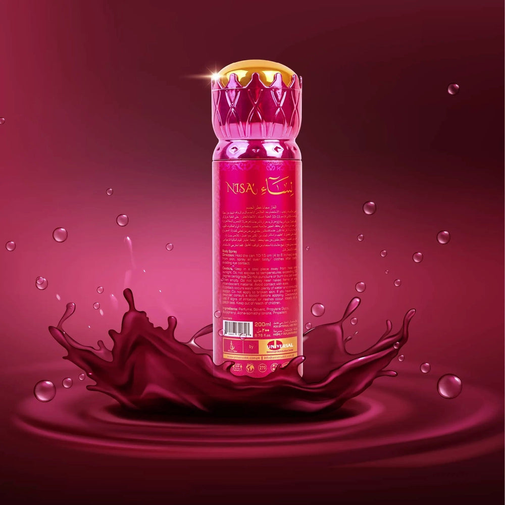 Faateh Nisa Body Spray - 200ml Faateh