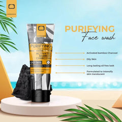 Dermagin Purifying Activated Bamboo Charcoal Face Wash - 100gm Dermagin