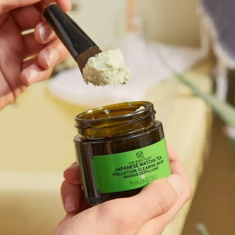 The Body Shop Japanese Matcha Tea Pollution Clearing Mask - 75ml The Body Shop
