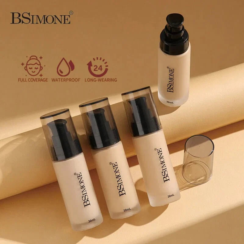 BSimone Long-Lasting High Coverage Foundation-30ml BSimone