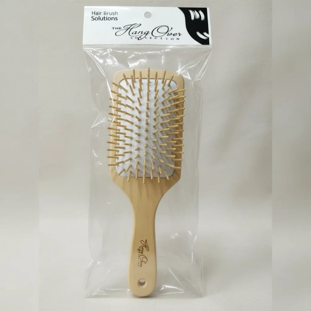 Wood Bristles Wooden Hair Brush Cosmia.pk