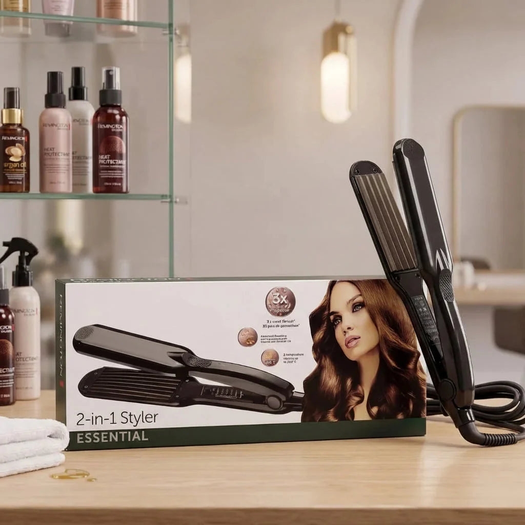 Professional 2 in 1 Styler Essential Crimper Cosmia.pk