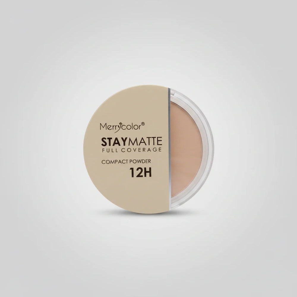 Merrycolor StayMatte Full Coverage Compact Powder Merrycolor