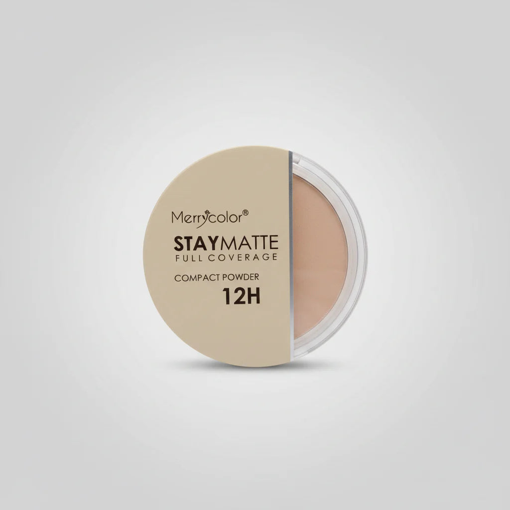 Merrycolor StayMatte Full Coverage Compact Powder Merrycolor