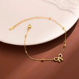 Stainless Steel Bow Bracelet
