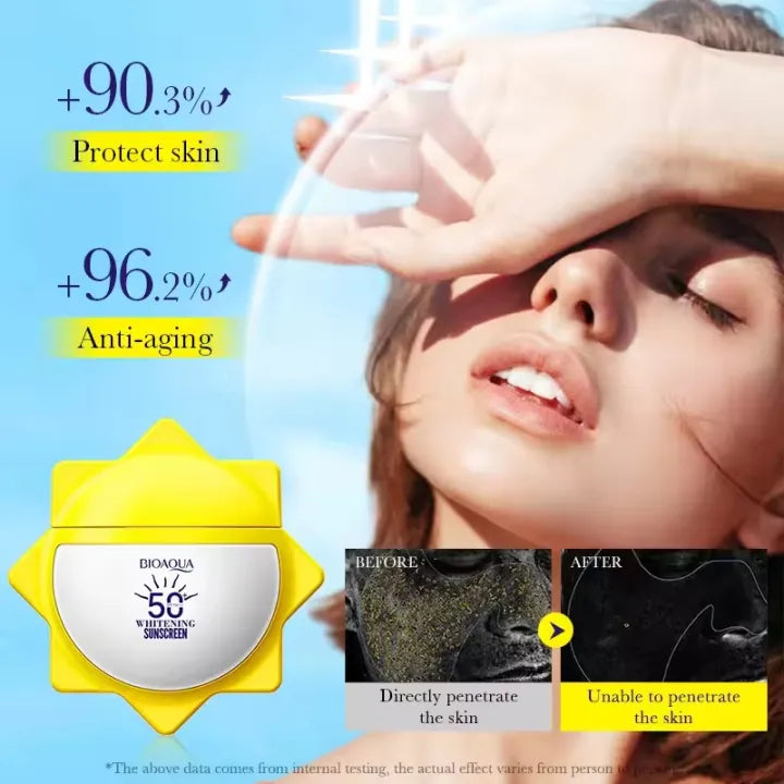 BIOAQUA A Women Anti UVB Sun Block Water-Based Sunscreen Gel - 40g Bioaqua