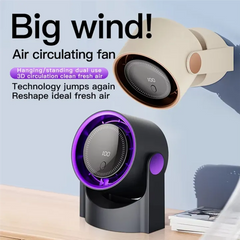 Desktop Circulating USB Rechargeable Cooling Fan Each Cosmia.pk